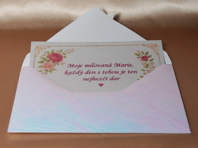 Osobné venovanie k darčeku OV007 Osobné venovanie k darčeku OV007