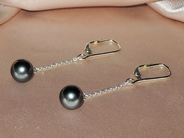 Perlové náušnice BC020YE-T Perlové náušnice BC020YE-T