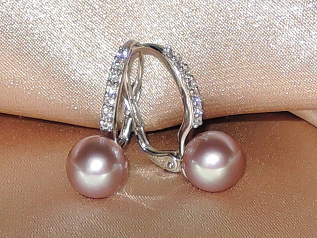 Perlové náušnice BC021SE-L Perlové náušnice BC021SE-L