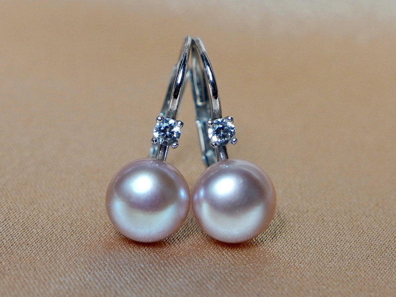 Perlové náušnice BC022WBE-L Perlové náušnice BC022WBE-L