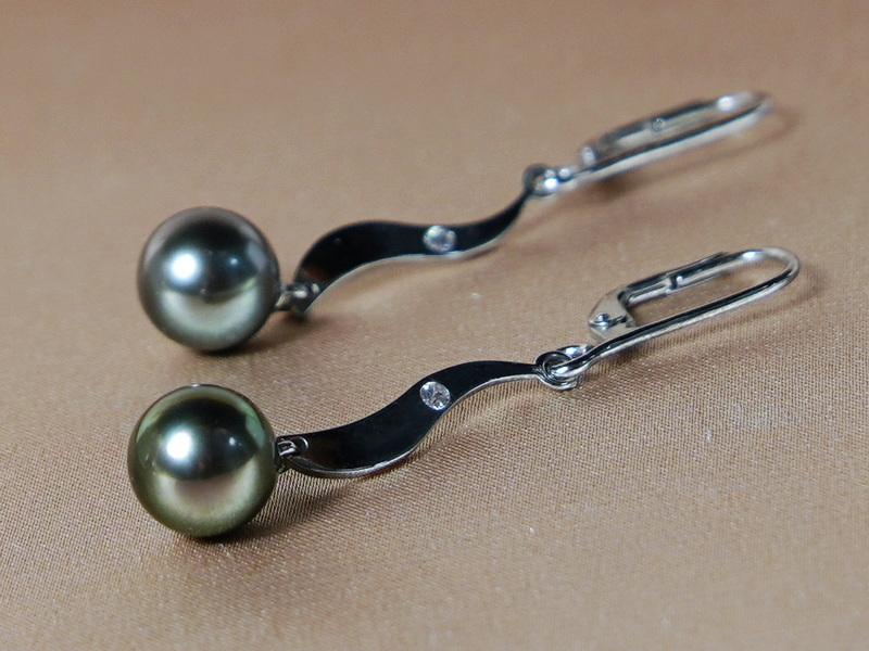 Perlové náušnice BC04WE-T Perlové náušnice BC04WE-T