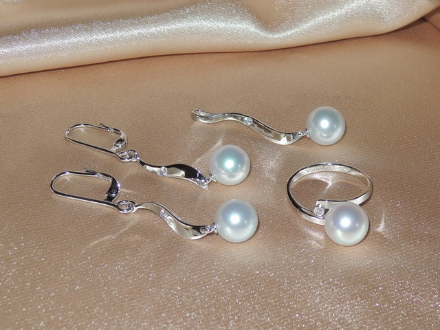 Perlové šperky BC04WS-W Perlové šperky BC04WS-W