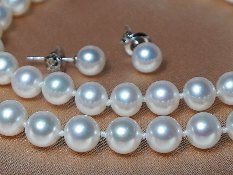 Perlové šperky zo sladkovodných perál 6mm AAA RSET6070AAAwA Perlové šperky zo sladkovodných perál 6mm AAA RSET6070AAAwA