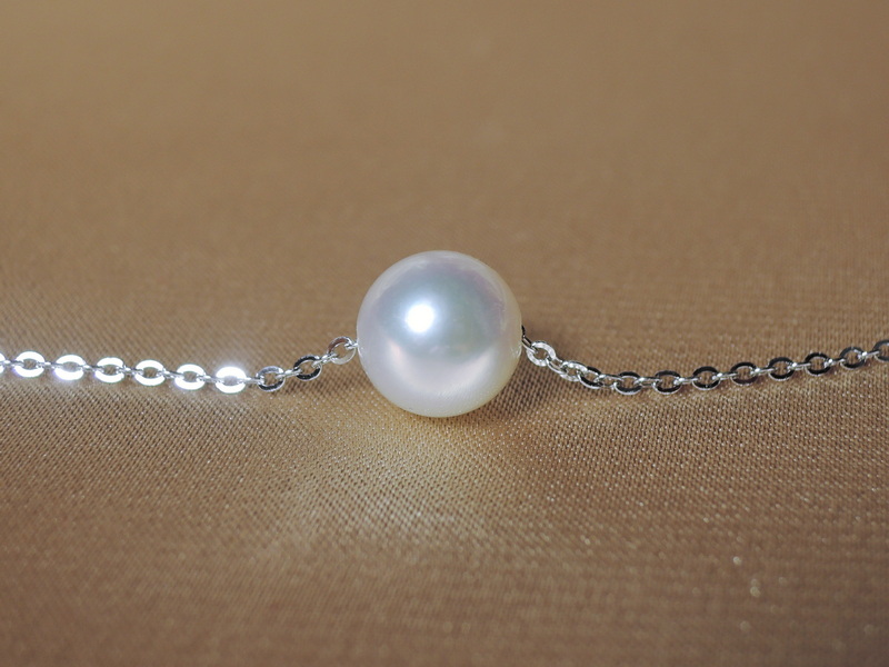 Perlový náhrdelník pravá morská akoya perla APN777AAASW Perlový náhrdelník pravá morská akoya perla APN777AAASW