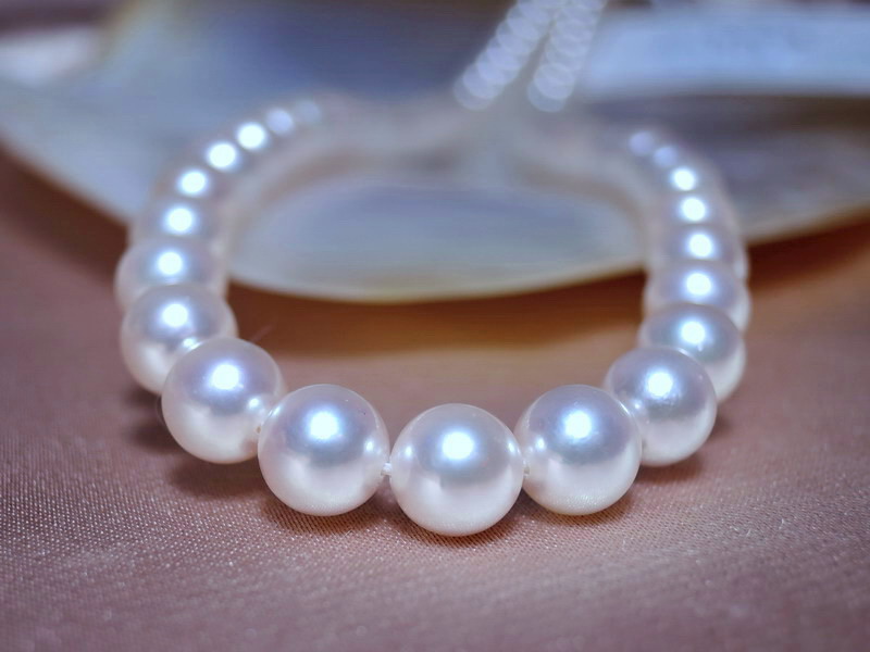 Náhrdelník japonské akoya perly Aurora Rose Aurora ROSE 6065 Náhrdelník japonské akoya perly Aurora Rose Aurora ROSE 6065