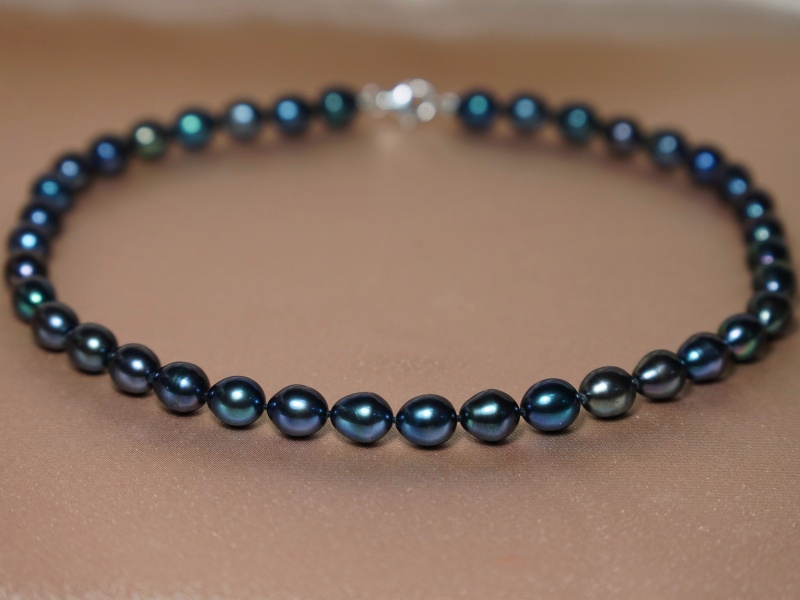 Perlový náhrdelník OSN09AA+bM Perlový náhrdelník OSN09AA+bM