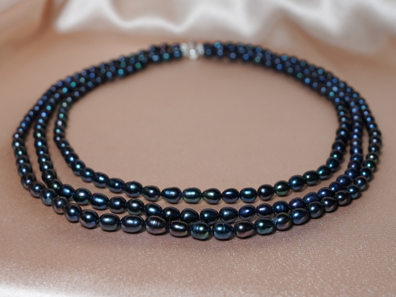 Perlový náhrdelník TON06A+bG Perlový náhrdelník TON06A+bG