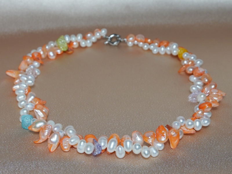 Perlový náhrdelník TPN030C Perlový náhrdelník TPN030C