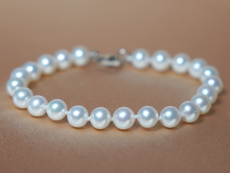 Perlový náramok riečne perly RSB6070AAAwA Perlový náramok riečne perly RSB6070AAAwA