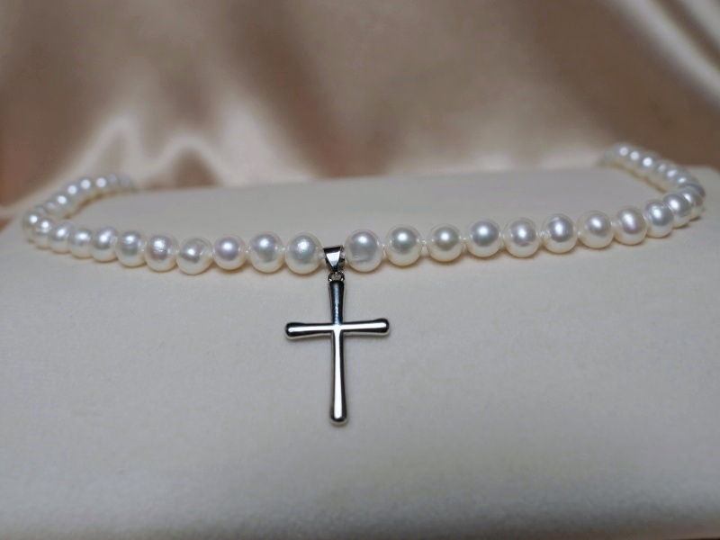 Personalizovaný perlový náhrdelník PS015 Personalizovaný perlový náhrdelník PS015