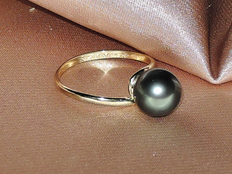 Prsteň s perlou BC028YR-TAA+ Prsteň s perlou BC028YR-TAA+