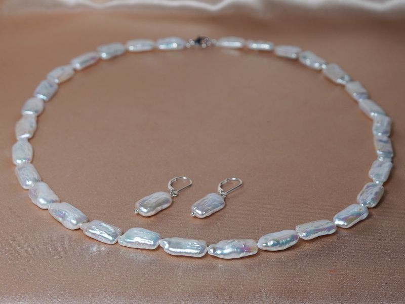 Set šperkov z pravých sladkovodných perál FJPSET1520wG Set šperkov z pravých sladkovodných perál FJPSET1520wG