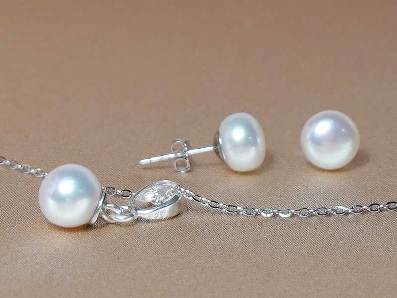 Šperky s perlami FPS001wT Šperky s perlami FPS001wT