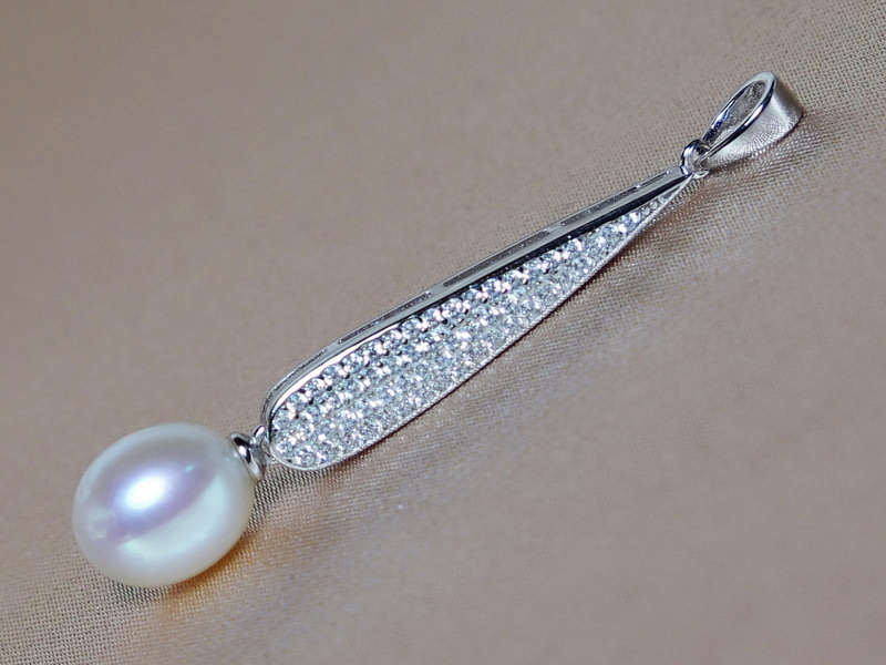 Strieborný prívesok so sladkovodnou perlou PP2283SH Strieborný prívesok so sladkovodnou perlou PP2283SH