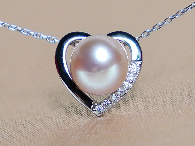 Zlatý prívesok 14K s ružovou riečnou perlou WW011WP-FP Zlatý prívesok 14K s ružovou riečnou perlou WW011WP-FP