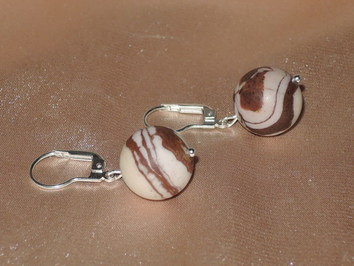 Náušnice z jaspisu ZJE010K Náušnice z jaspisu ZJE010K