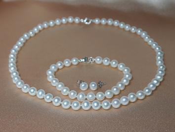 Perlová súprava šperkov NRSET7075AA+wJ Perlová súprava šperkov NRSET7075AA+wJ