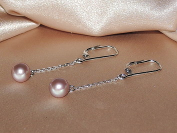 Perlové náušnice BC020WFE-L Perlové náušnice BC020WFE-L