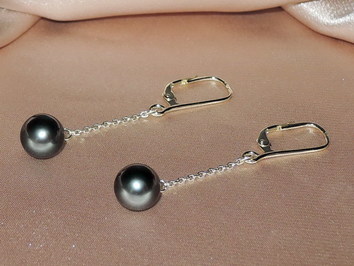 Perlové náušnice BC020YE-T Perlové náušnice BC020YE-T