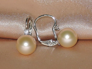 Perlové náušnice BC022WFE-P Perlové náušnice BC022WFE-P