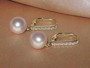 Perlové náušnice BC024YFE-L Perlové náušnice BC024YFE-L