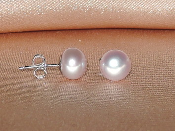 Zlaté napichovacie perlové náušnice BFE585AAAwP-L Zlaté napichovacie perlové náušnice BFE585AAAwP-L