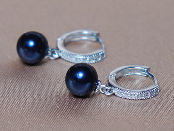 Perlové náušnice RSE300AAbG Perlové náušnice RSE300AAbG