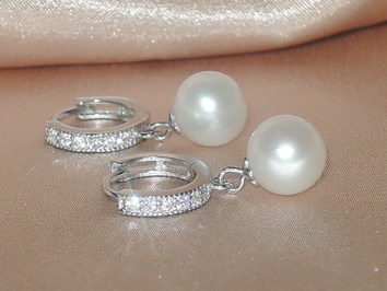 Perlové náušnice RSE300AAwG Perlové náušnice RSE300AAwG