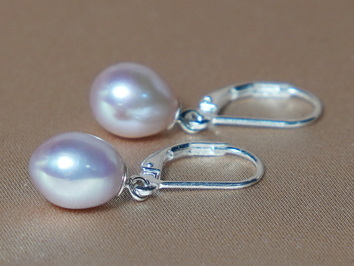 Perlové náušnice SE8090lW Perlové náušnice SE8090lW