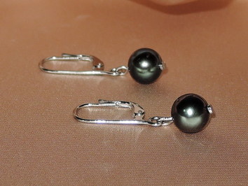 Perlové náušnice TPE100B Perlové náušnice TPE100B