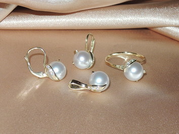 Perlové šperky BC05YS-A Perlové šperky BC05YS-A