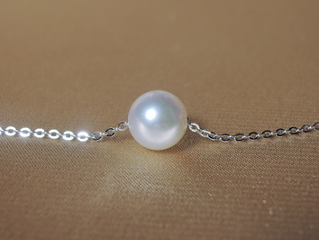 Perlový náhrdelník pravá morská akoya perla APN777AAASW Perlový náhrdelník pravá morská akoya perla APN777AAASW