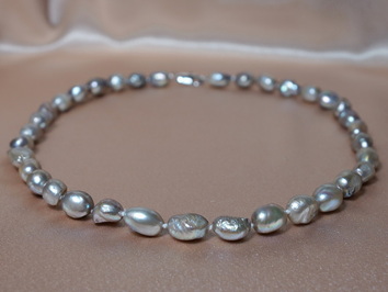 Perlový náhrdelník BPN8010AsG Perlový náhrdelník BPN8010AsG