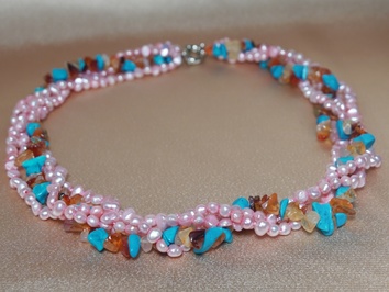 Perlový náhrdelník FN423T Perlový náhrdelník FN423T