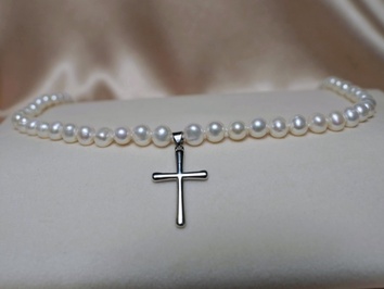 Personalizovaný perlový náhrdelník PS015 Personalizovaný perlový náhrdelník PS015