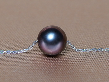 Pravá perla na zlatej retiazke FPN095AAAwB Pravá perla na zlatej retiazke FPN095AAAwB