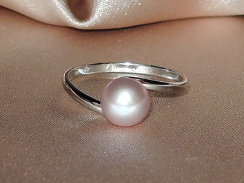 Prsteň s perlou BC028WBR-L Prsteň s perlou BC028WBR-L