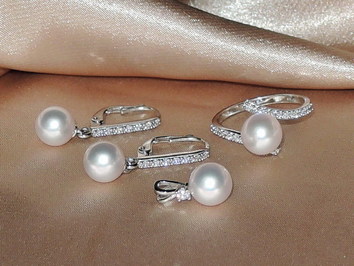 Šperky s perlami BC110WFS-W Šperky s perlami BC110WFS-W