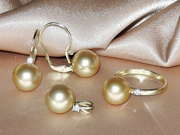 Šperky s perlami BC140YS-G Šperky s perlami BC140YS-G