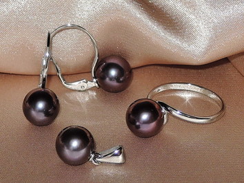 Šperky s perlami BC150SS-B Šperky s perlami BC150SS-B