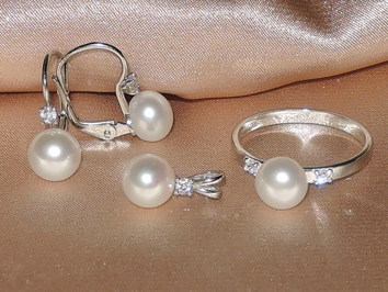 Šperky s perlami BC180SBS-W Šperky s perlami BC180SBS-W