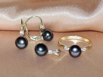 Šperky s perlami BC180YBS-B Šperky s perlami BC180YBS-B