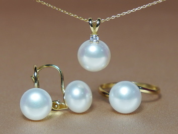 Šperky s perlami BC190YBS-W Šperky s perlami BC190YBS-W