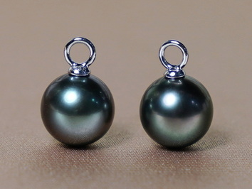 Tahitské perly so zlatými očkami WW018WE-T Tahitské perly so zlatými očkami WW018WE-T