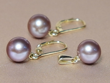 Zlatá perlová súprava šperkov EPS1011yZ Zlatá perlová súprava šperkov EPS1011yZ