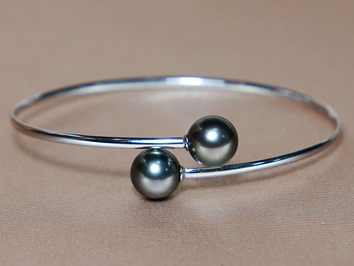 Zlatý perlový náramok WW08WB-TT Zlatý perlový náramok WW08WB-TT