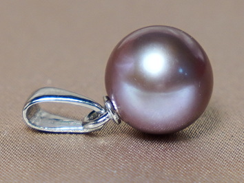 Zlatý prívesok s purpurovo-fialovou perlou EPP1011wZ Zlatý prívesok s purpurovo-fialovou perlou EPP1011wZ