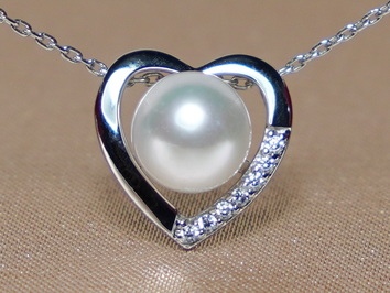 Zlatý prívesok s riečnou perlou WW011WP-FW Zlatý prívesok s riečnou perlou WW011WP-FW