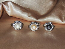 Prsteň s perlou v akcii