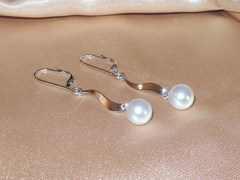 Perlové náušnice BC04WE-W perlové náušnice BC04WE-W najvyššia AAA kvalita BC04WE-W